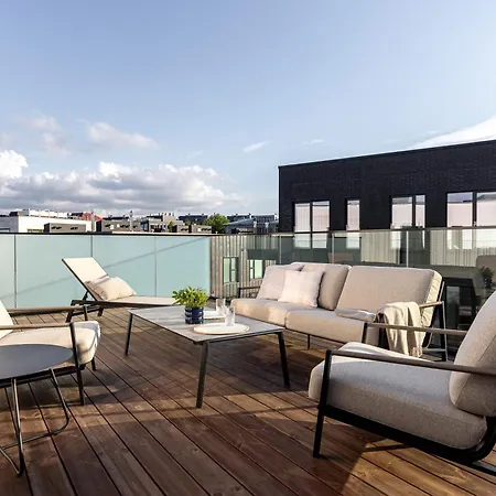 דירה Stylish Waterfront With Lounge Terrace & Sauna *