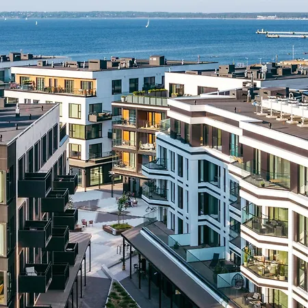 Lägenhet Stylish Waterfront With Lounge Terrace & Sauna Tallinn