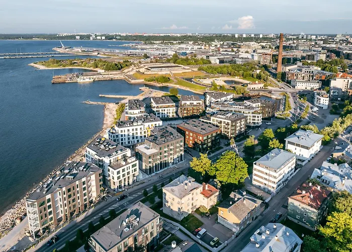 Stylish Waterfront With Lounge Terrace & Sauna * Tallinn